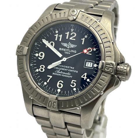 titanium bracelet for breitling avenger 22 mm|breitling avenger automatic titanium.